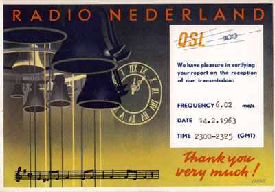 Radio Nederland from 1963