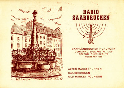 Saarl�ndischer Rundfunk, West Germany