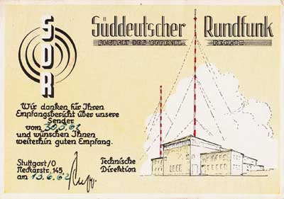 S�ddeutscher Rundfunk 1962