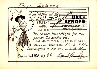UKE-Senderen, Norway 1966
