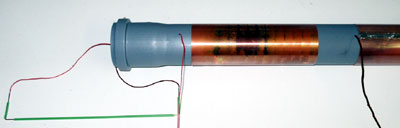 Guide wires to pull the Center Conductor into place